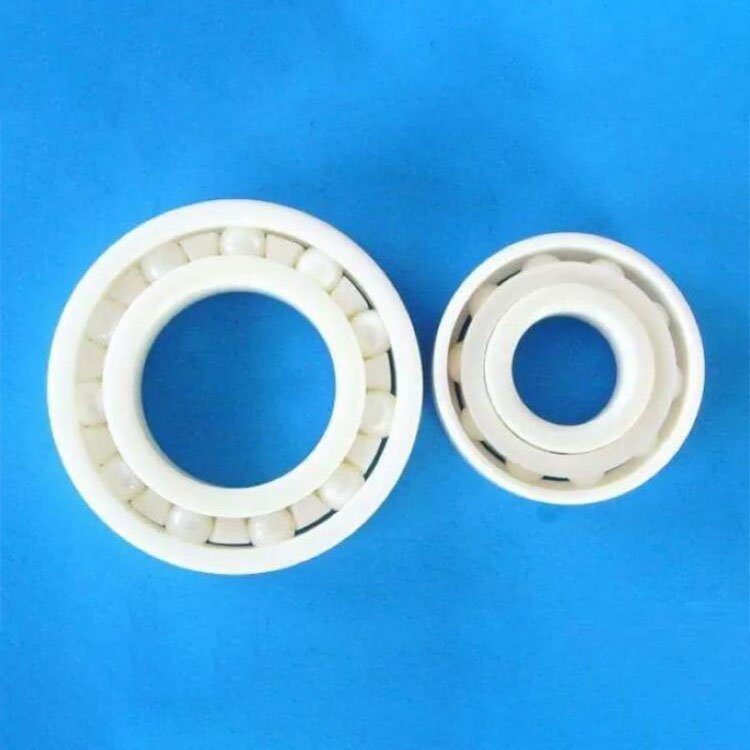 PVDF Ptfe Sleeve ตลับลูกปืนพลาสติกป้องกันการกัดกร่อน